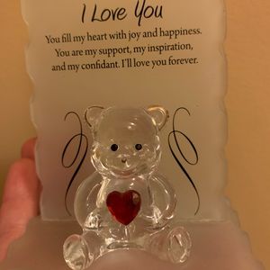 Glass keepsake by Glass Baron